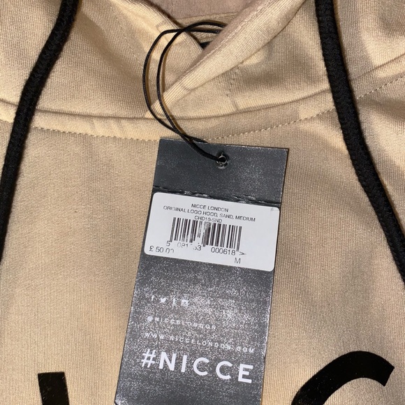 NICCE men’s hoodie size M *NWT* super soft - Picture 5 of 5
